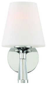 Ramsey 1 Light Wall Mount in Polished Nickel