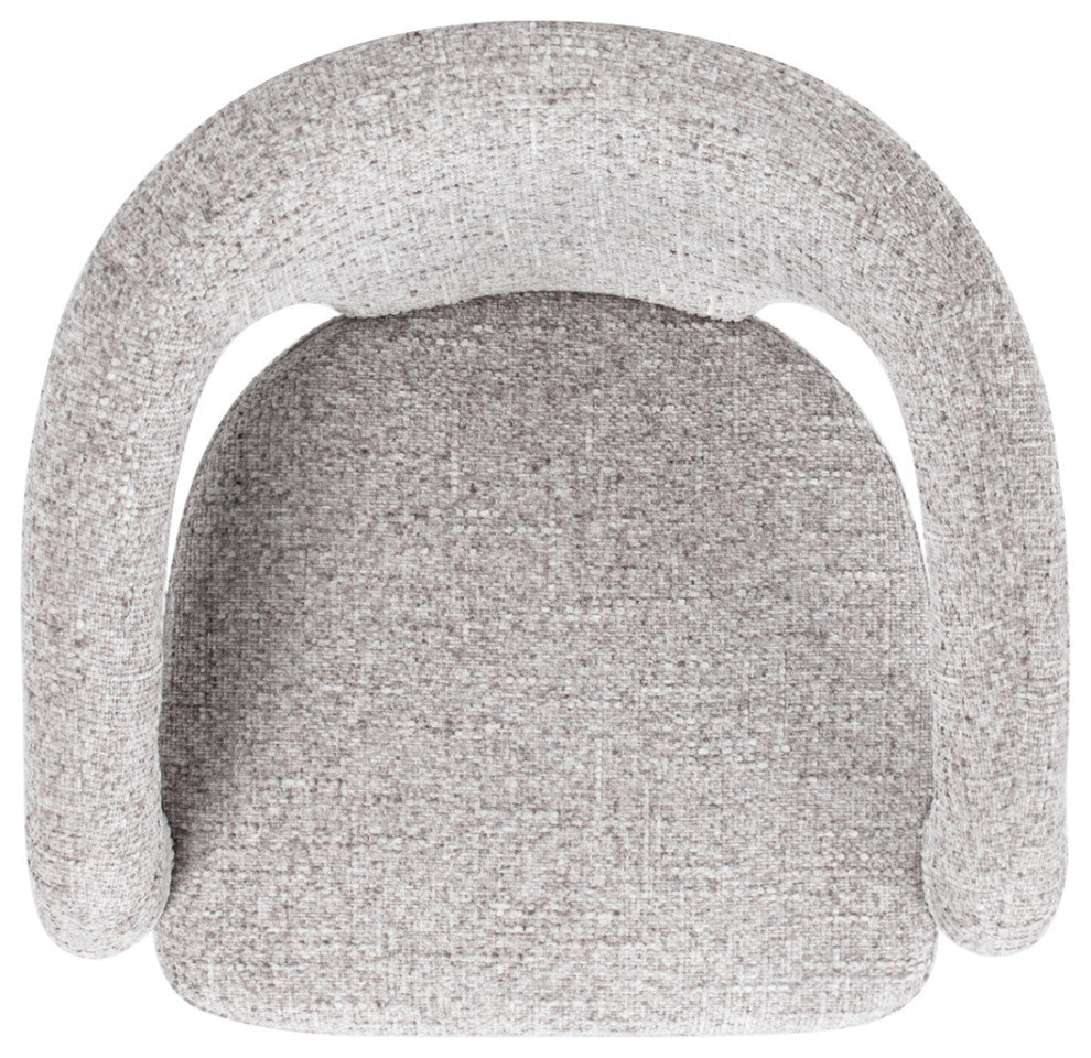 Sydney 25" Fully Upholstered Dining Chair, Greige Beige Chenille