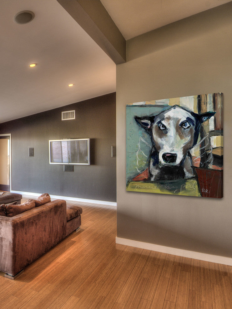 "Marcel" Painting Print on Canvas by Tori Campisi