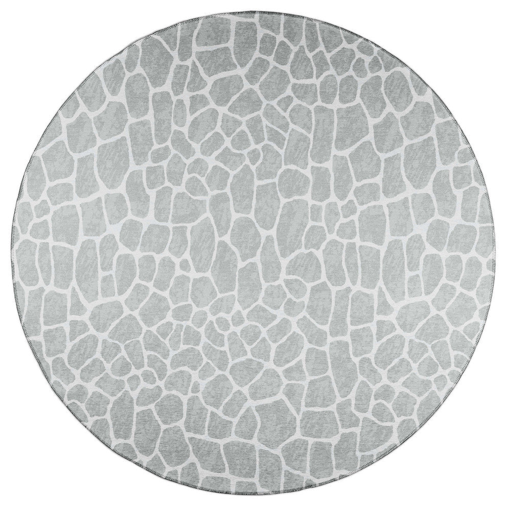 Indoor/Outdoor Mali ML4 Flannel Machine Washable 10' x 10' Round Rug