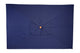 10' Rectangular Sunbrella Market Umbrella, Navy Blue