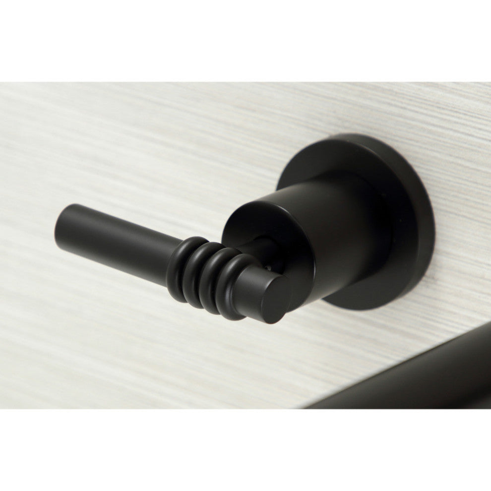 KS8040ML Wall Mount Tub Faucet, Matte Black