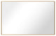 Rectangle Framed Bathroom Vanity Mirror Accent Wall Mirror, Gold, 27"x40
