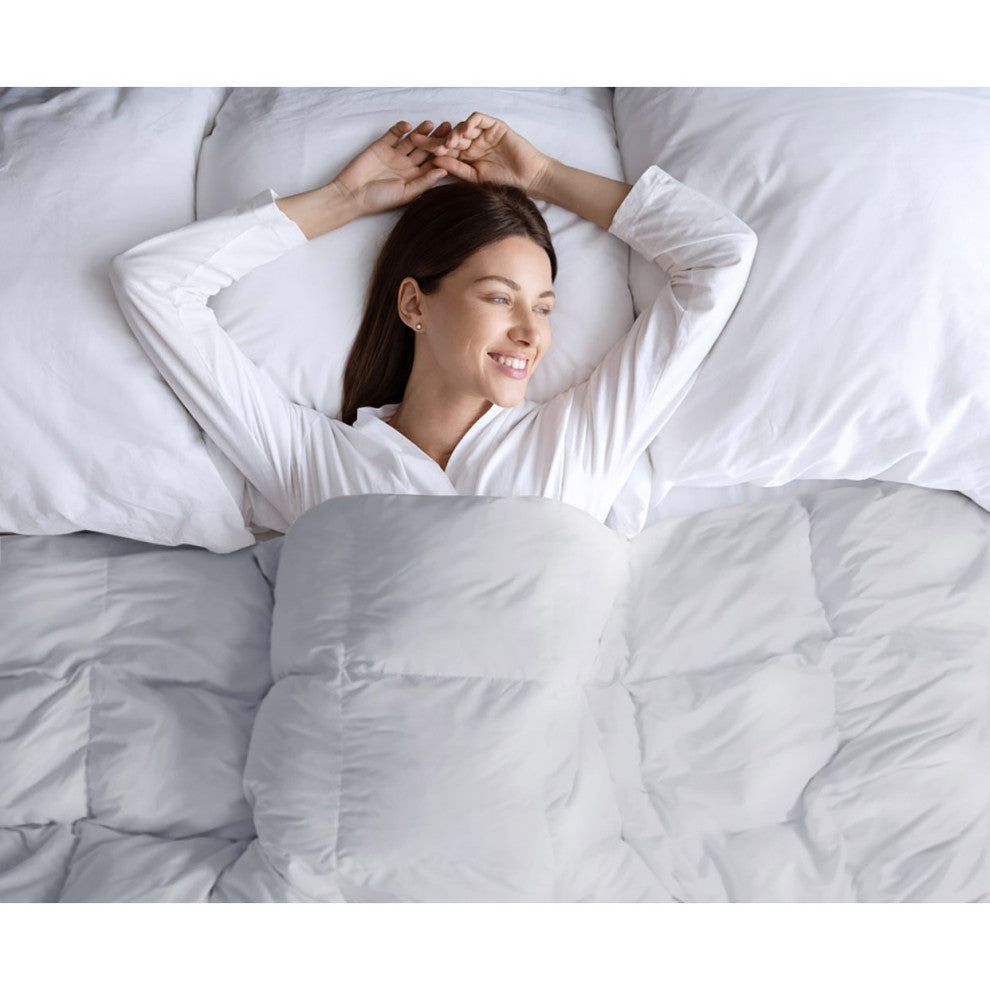 True North by Sleep Philosophy Heavy Warmth Goose Feather and Down Comforter