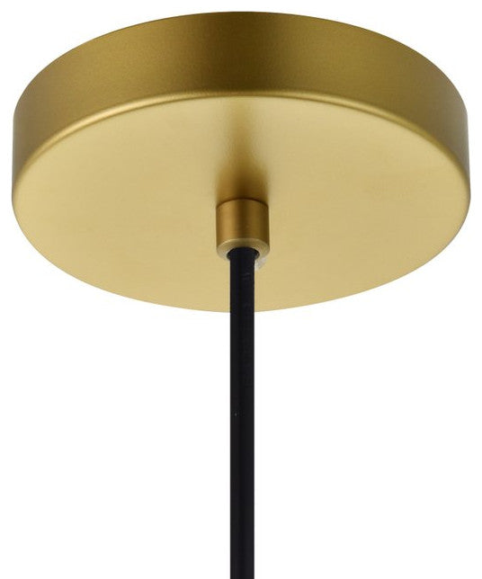 Melanie 1-Light Brass Pendant