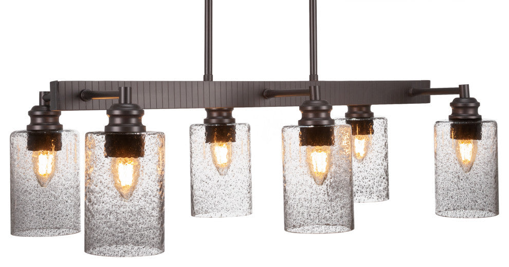 Edge 6-Light Bar, Smoke Bubble