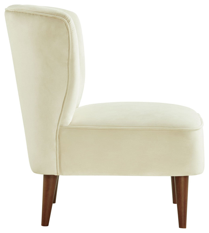 Picket House Corbin Tufted Accent Chair, Cream