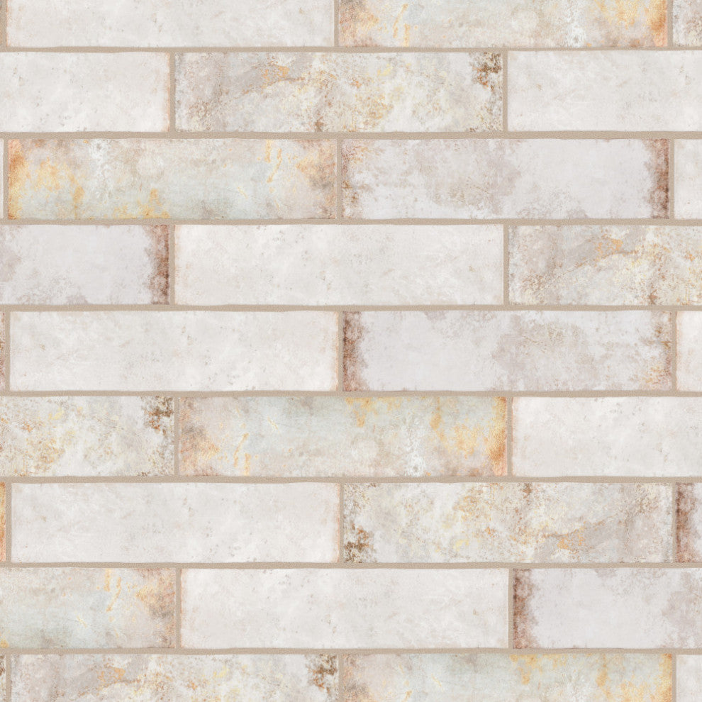 Biarritz 3" x 11-7/8" Ceramic Wall Tile, Beige