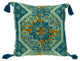 Parkland Collection Lotus Teal Throw Pillow