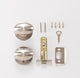 Contemporary Series Arapaho Passage Knob, Satin Nickel