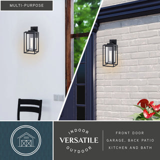 Vaxcel Lighting T0773 Filmore 16" Tall Outdoor Wall Sconce - Textured Black