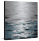 "Reflective Sea II" Painting Print on Brushed Aluminum, 32"x32"