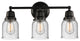 Innovations 623-3W-BK-G54 3-Light Bath Vanity Light, Matte Black