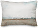 Soft Transitional Abstract 14x20 Spun Poly Pillow