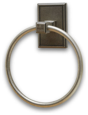 Aged Pewter Hamilton Towel Ring(RE2586AP