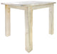 Homestead Counter Height Square 4 Post Dining Table, Ready to Finish