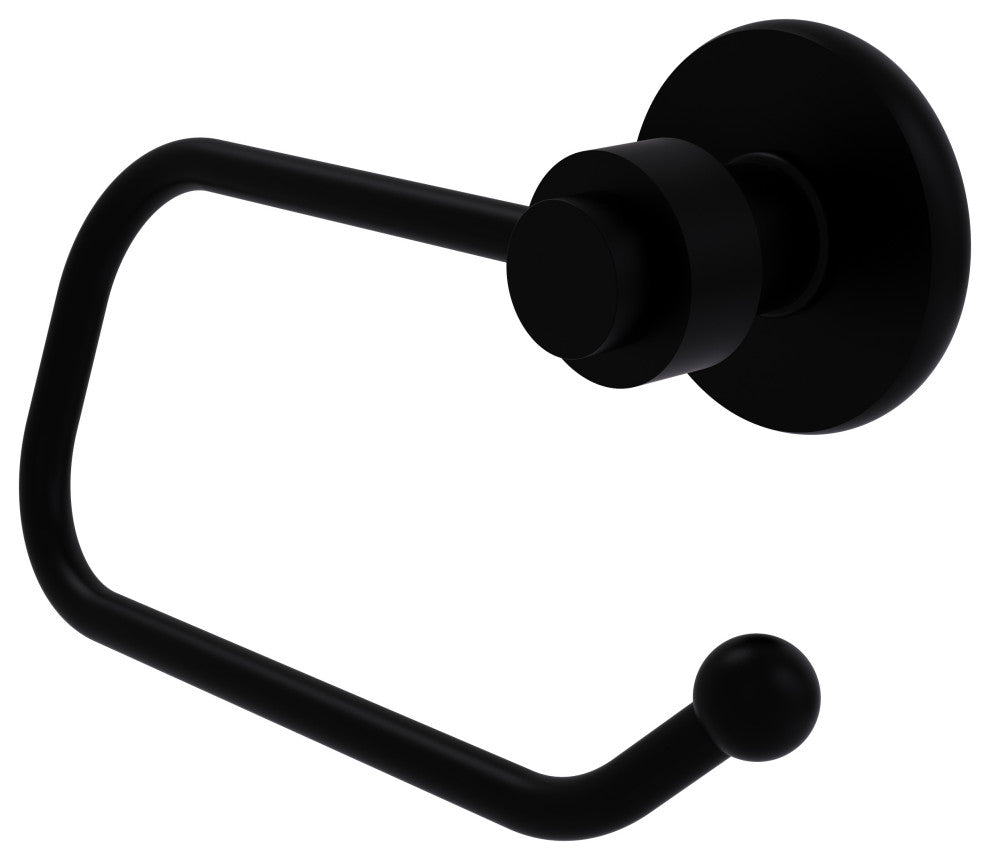 Mercury European Style Toilet Tissue Holder, Matte Black