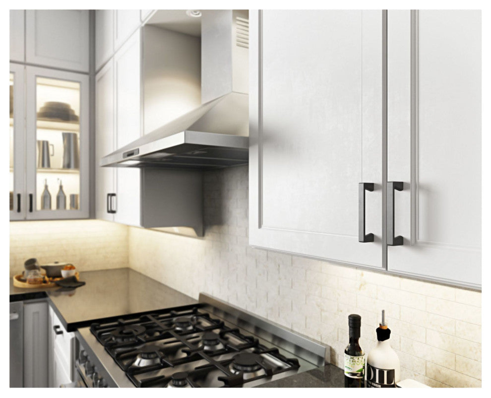 Jeffrey Alexander 177-128 Boswell 5-1/16" (128mm) Center to - Satin Nickel