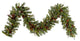 Vickerman G118715Led 9' Cibola Mixed Berry Christmas Garland, Warm White Lights
