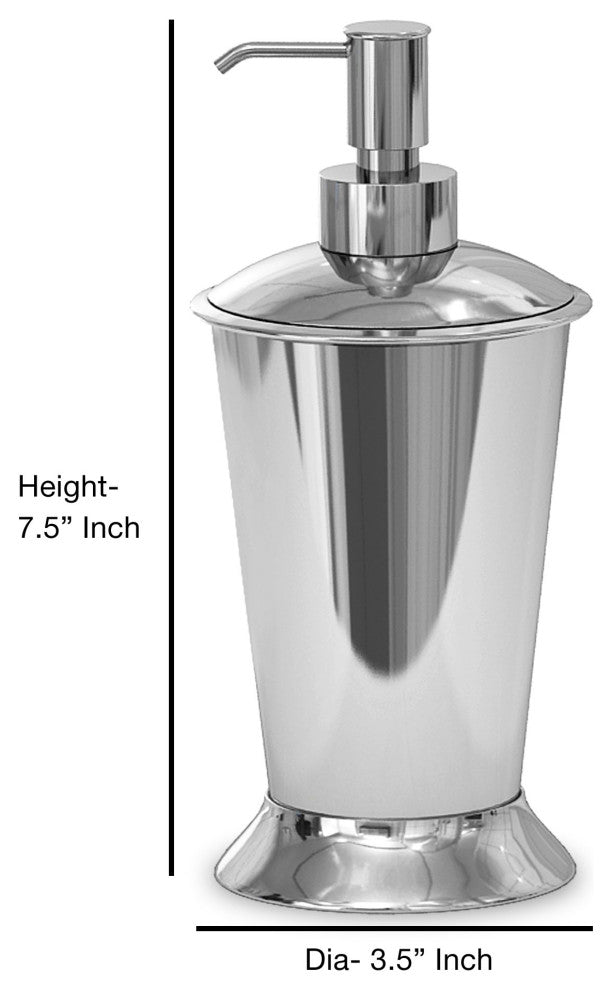 nu steel MD6H Madison Collection Liquid Soap and Lotion Dispenser Pump