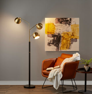 Emerson Tree Lamp, Antique Brass