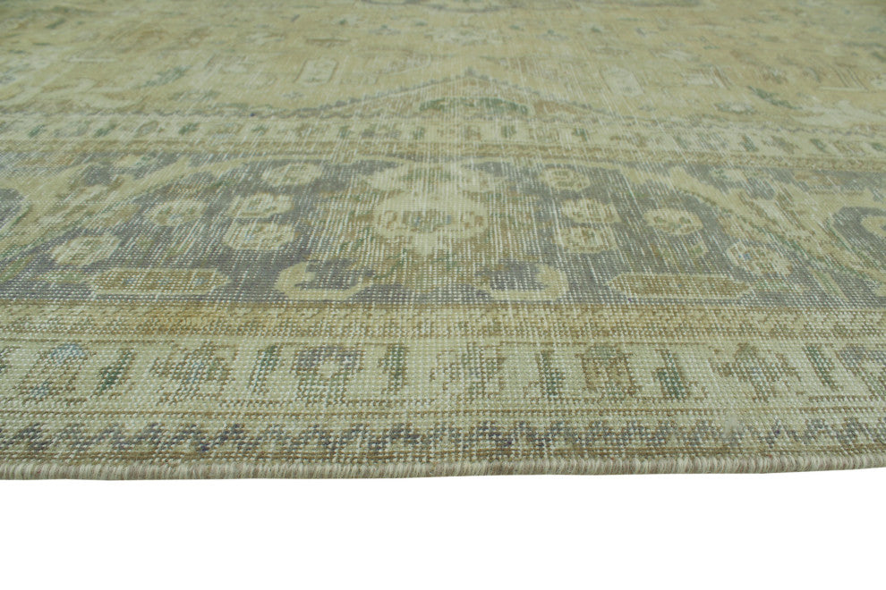 Fine Vintage Distressed Scarlett Beige Rug