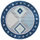 Indoor/Outdoor Phoenix PH2 Denim Machine Washable 8' x 8' Round Rug