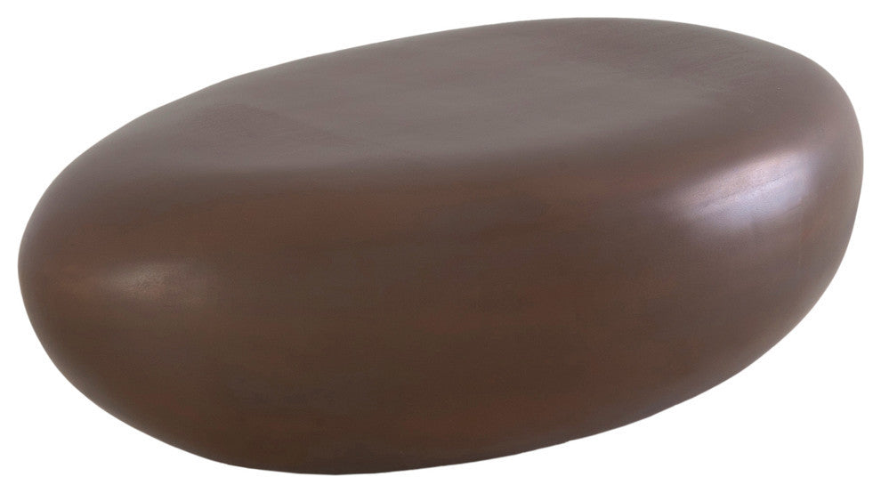River Stone Cocktail Table Bronze, Small