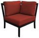 kathy ireland Madison Ave. Corner Sofa in Cinnamon