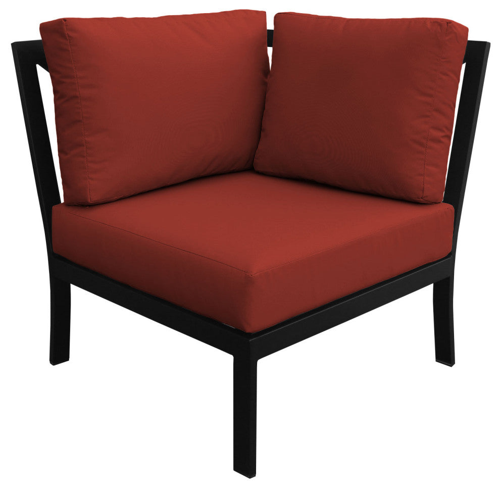 kathy ireland Madison Ave. Corner Sofa in Cinnamon