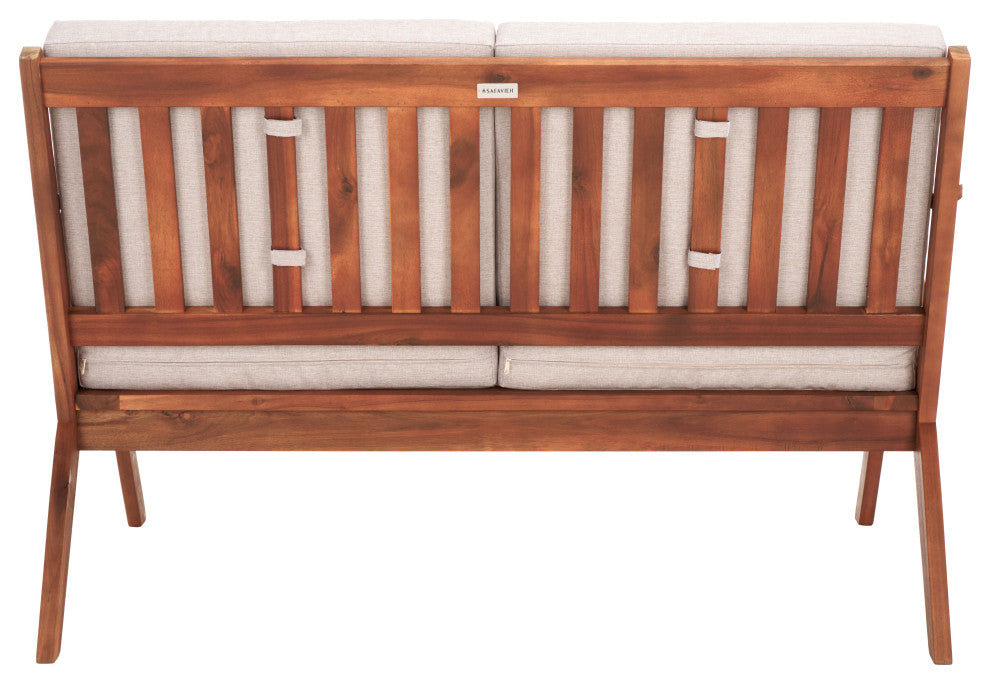 Safavieh Dryad Bench, Natural/Light Grey