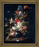 Simon Pietersz Verelst Flower StillLife Framed Premium Canvas Print, 20"x25"