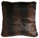 Faux Brown Bear Fur Pillow