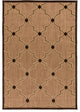 Surya Portera PRT-1048 4'7"x6'7" Rug, Dark Brown/Beige/Camel/Tan
