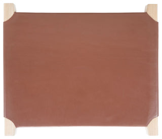 Safavieh Aariz Rectangle Barstool, Cognac/Natural