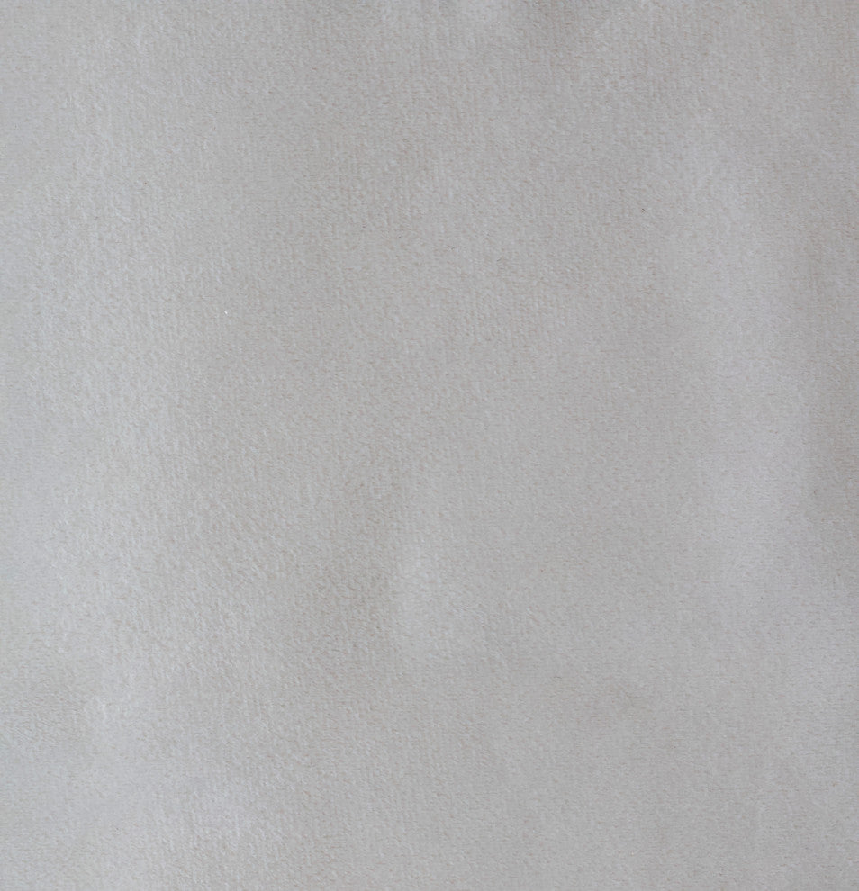 Nadia Velvet Upholstered Bed, Cream, Queen