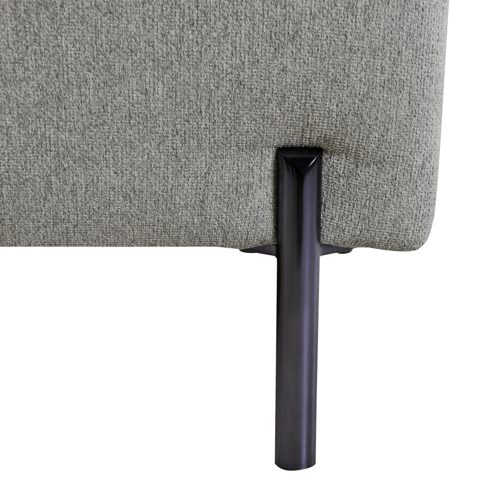 Juliett 80" Modern Power Reclining Sofa, Gray Pebble