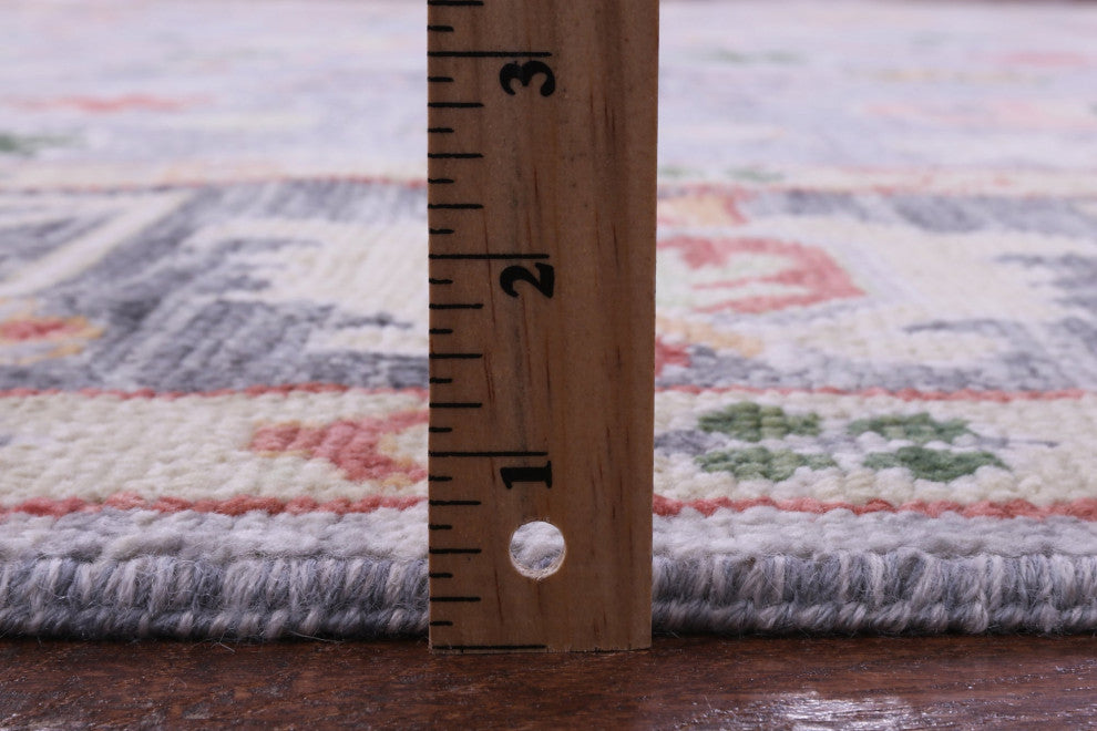 Hand Knotted Turkish Oushak Wool Rug 9' 1" X 12' 2" - Q14992