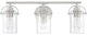 Quoizel EMR8603BN Three Light Bath Fixture, Brushed Nickel Finish