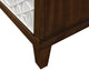 Modern Wood 40" Console With With doors, TV Stand, Fully Assembled, Brown
