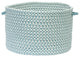 Outdoor Houndstooth Tweed Basket, Large