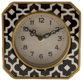 Black And White Pattern Clock, Black and White pattern