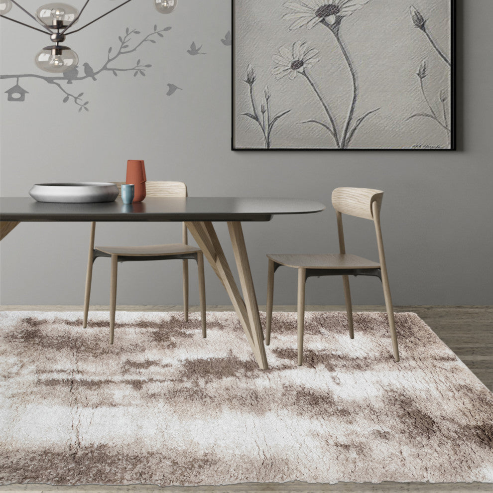 Noori Rug Shag Zara Beige/Brown Rug