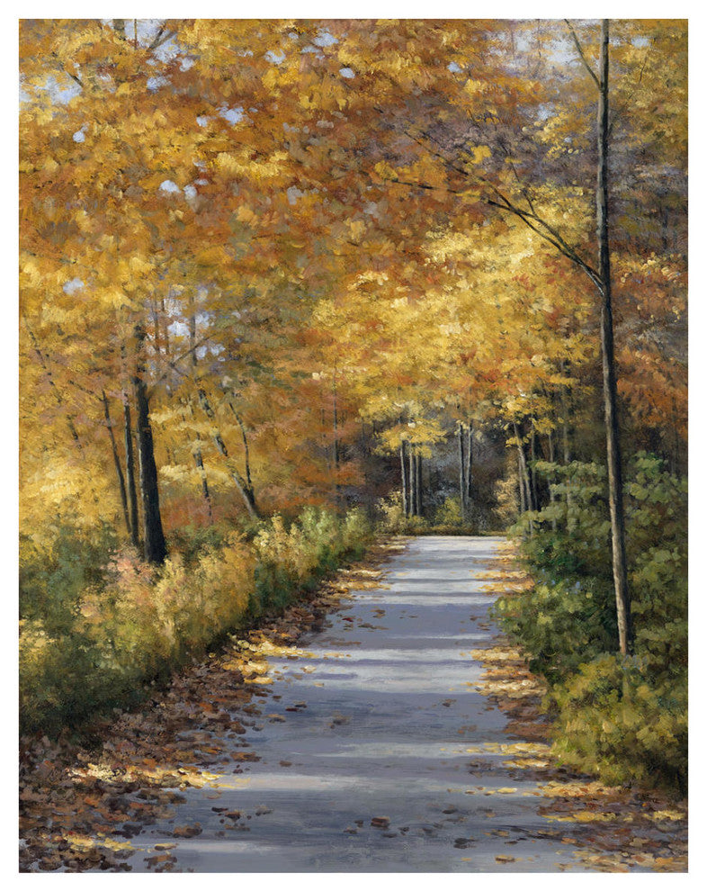 "Late Fall" Digital Paper Print by Diane Romanello, 14"x18"