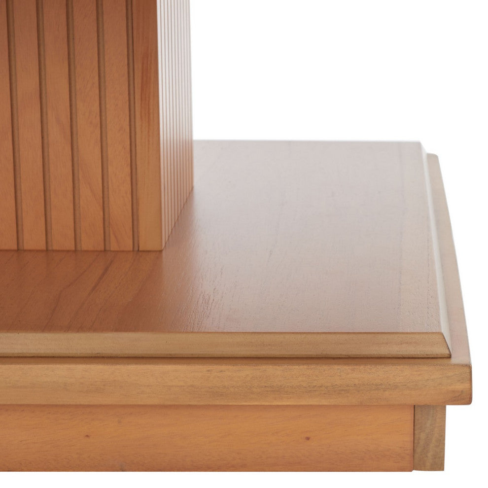 Safavieh Suette 2 Shelf Accent Table, Natural