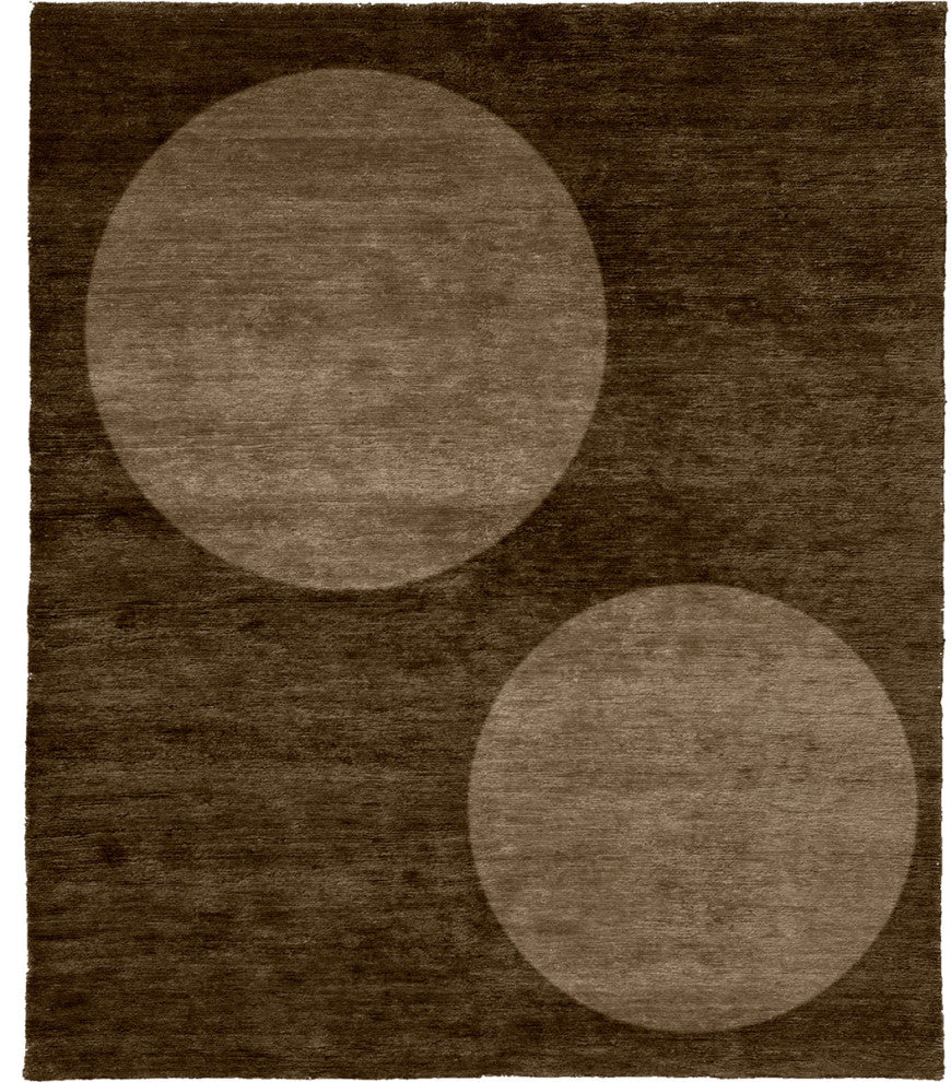 Bonfilia A Wool Hand Knotted Tibetan Rug, 6' Round