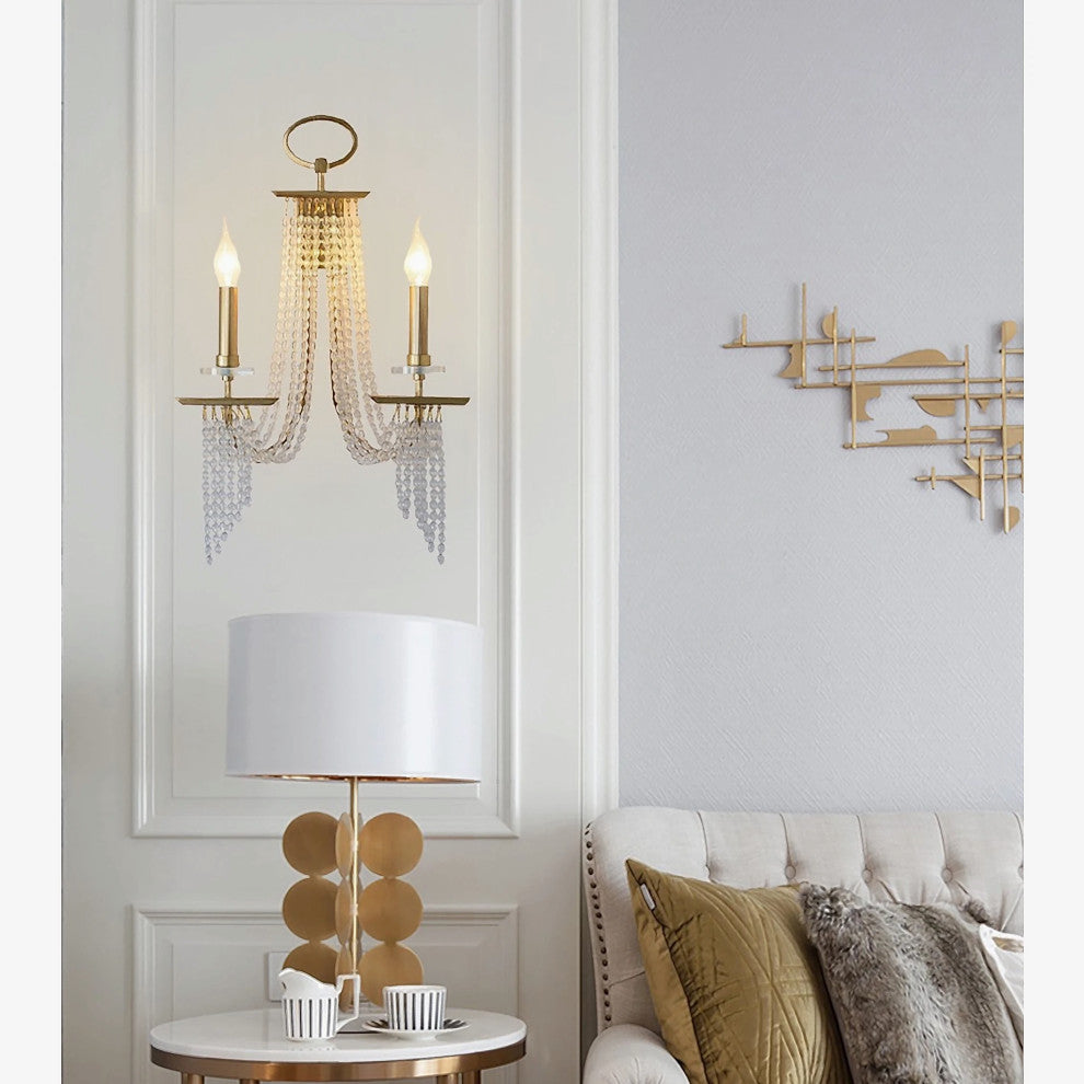 Pamplona | Luxury Contemporary LED Crystal Chandelier, 1 Heads