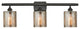 Cobbleskill 3-Light LED Bath Fixture, Oil Rubbed Bronze, Glass: Mercury