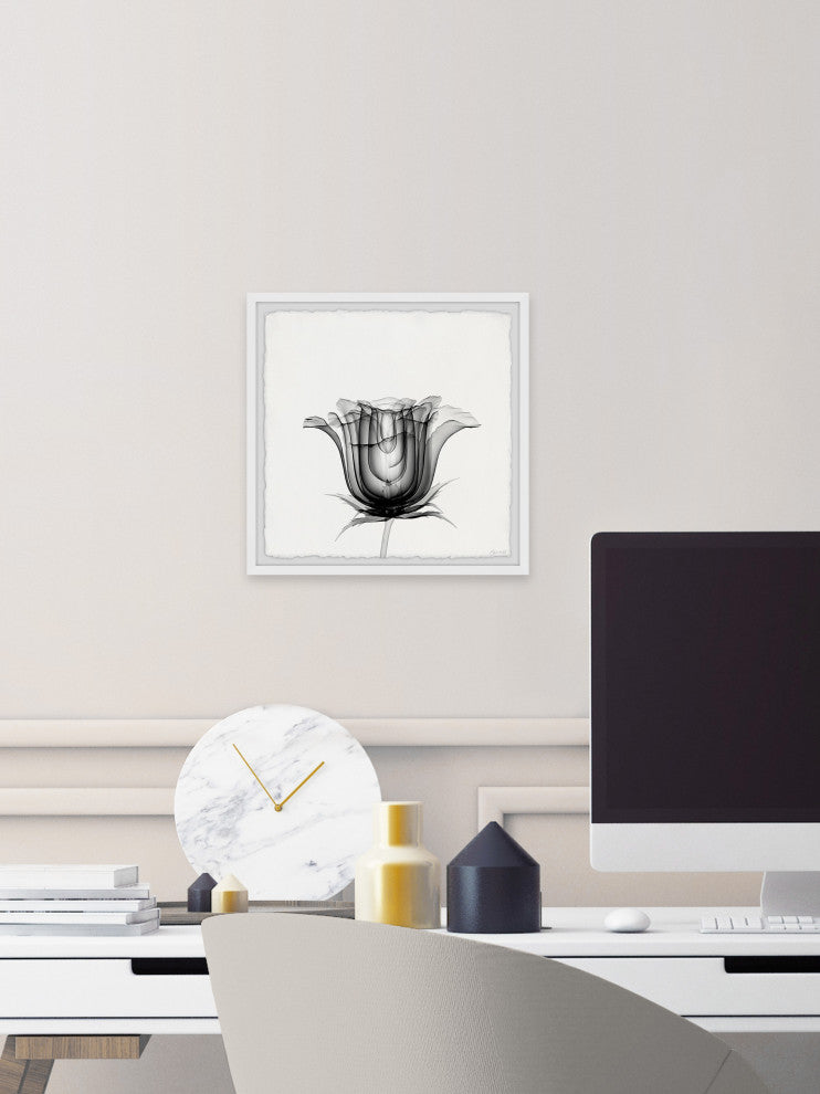 "Exquisite Tulip" Framed Painting Print, 32x32