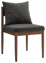 Remington Wood Dining Side Chair, Charcoal